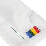 Насадка для швабры из микрофибры, однотонный, длина 40 см., крепление карман/язык