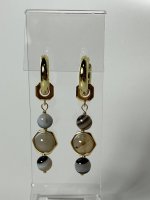 Серьги из натуральных камней